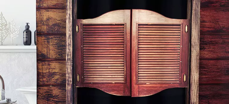 Installing Saloon Door Hinges in West Melbourne, FL