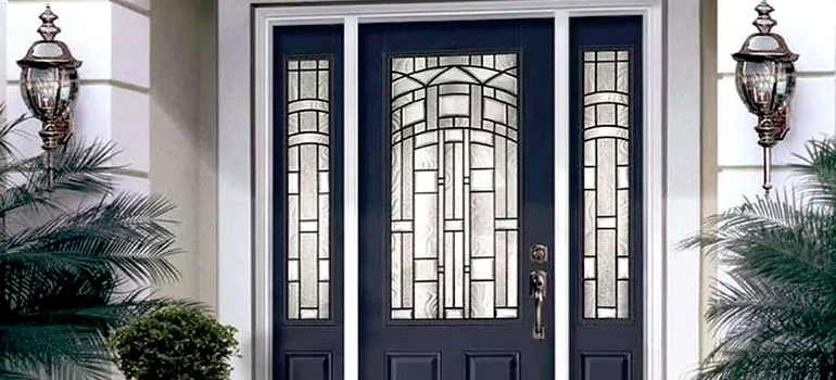 Stained Glass Door Panels in West Melbourne, FL