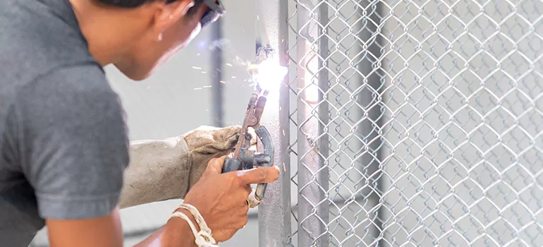 Commercial Mesh Door Repair in West Melbourne, FL