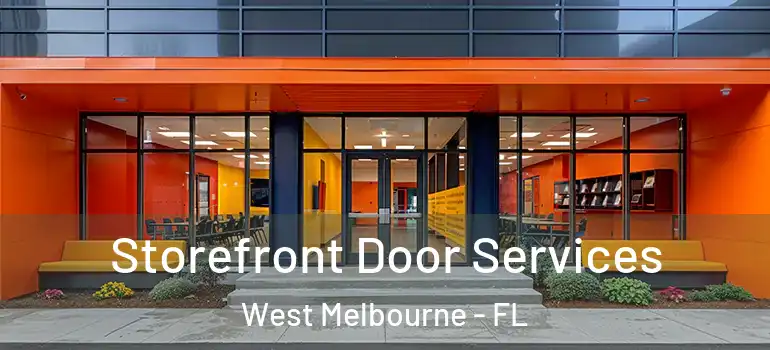 Storefront Door Services West Melbourne - FL